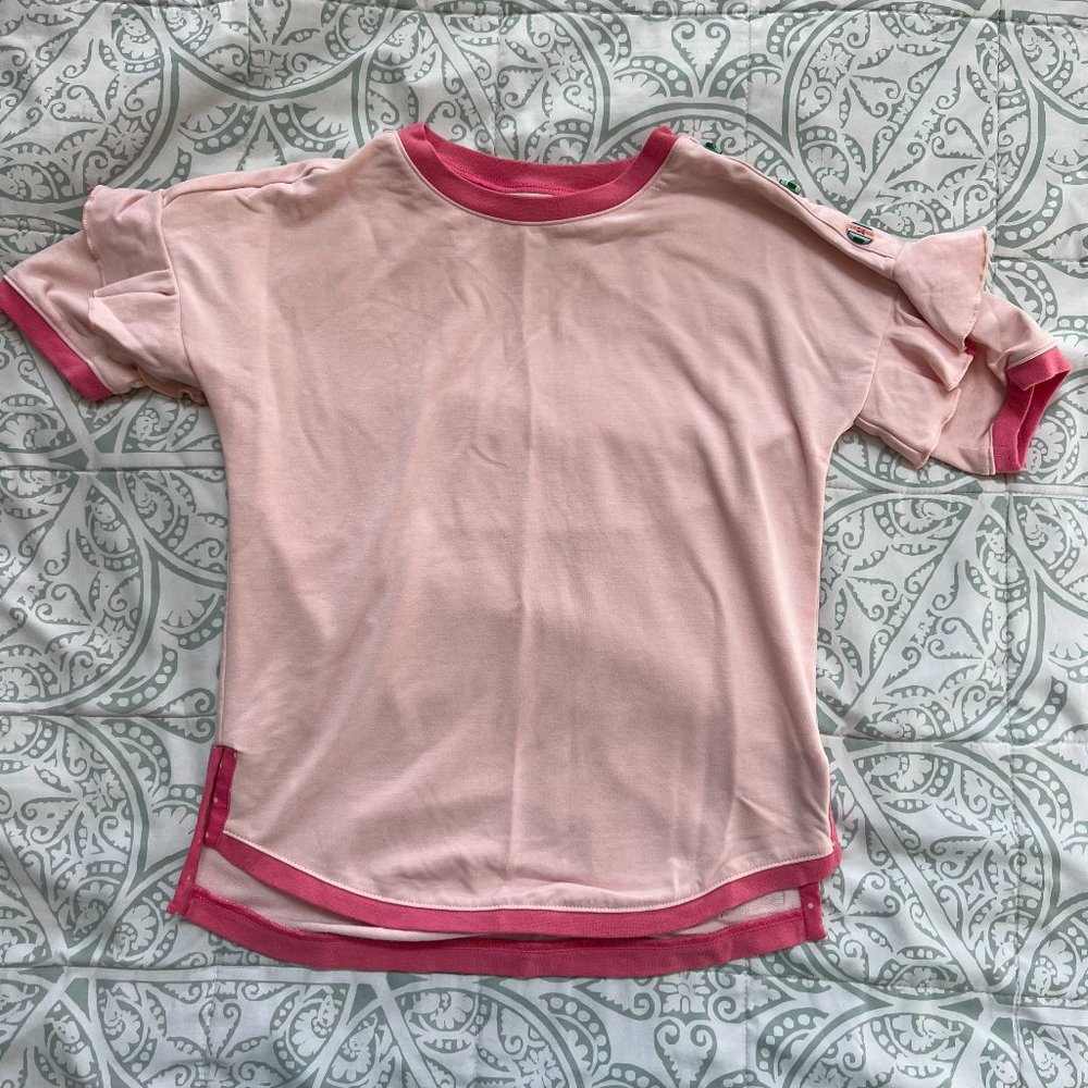 Two Tone Pink Top